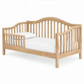 Peuterbed van massief grenenhout, naturel, 140 x 70 cm